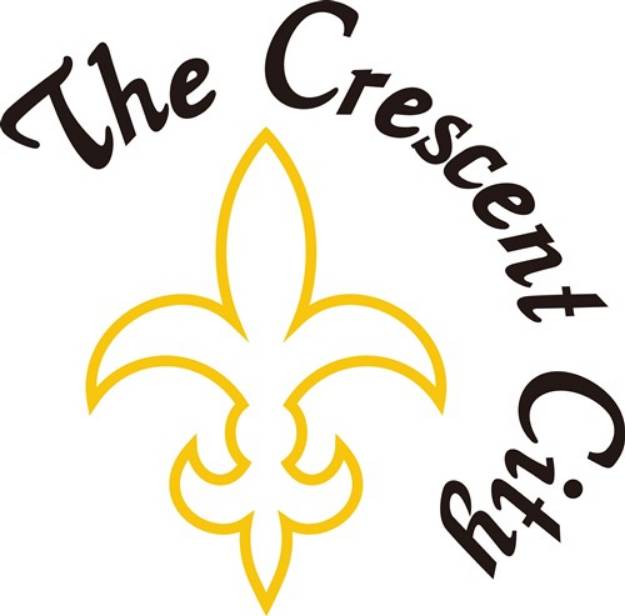 Picture of Crescent City SVG File