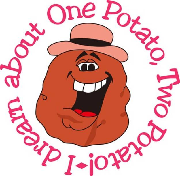 Picture of One Potato Two Potato SVG File