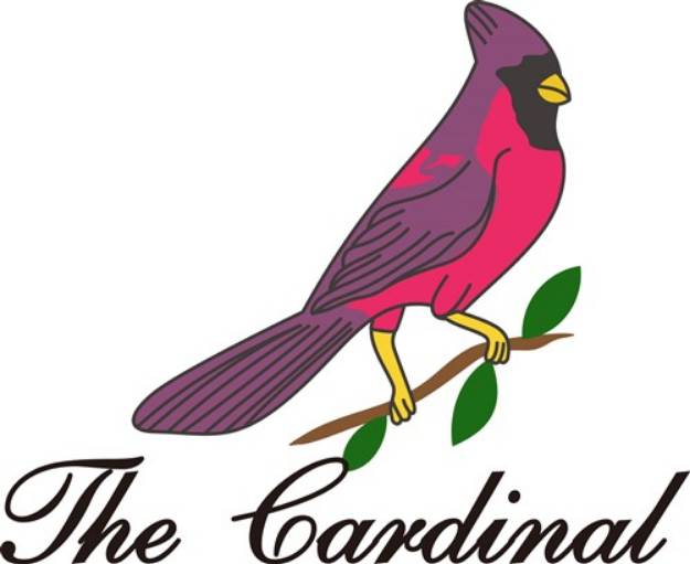 Picture of The Cardinal SVG File