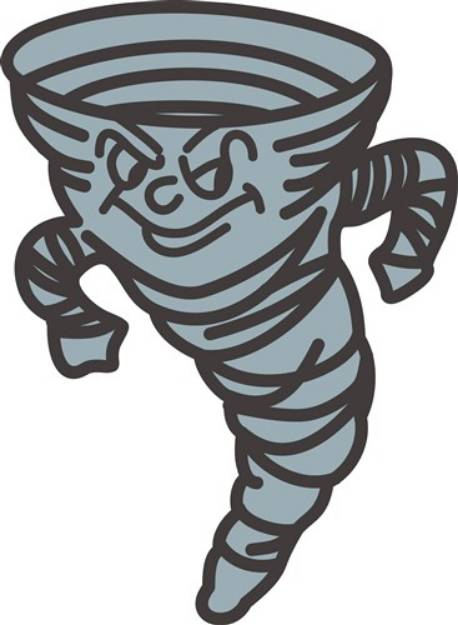 Picture of Tornados Mascot SVG File