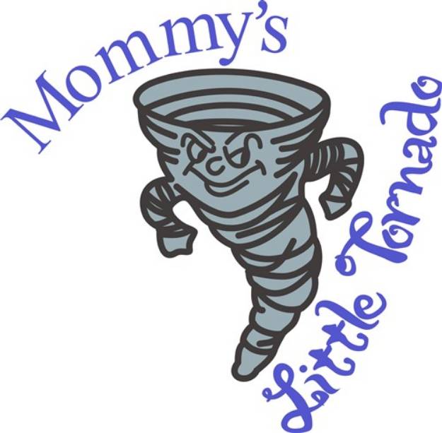 Picture of Mommys Little Tornado SVG File