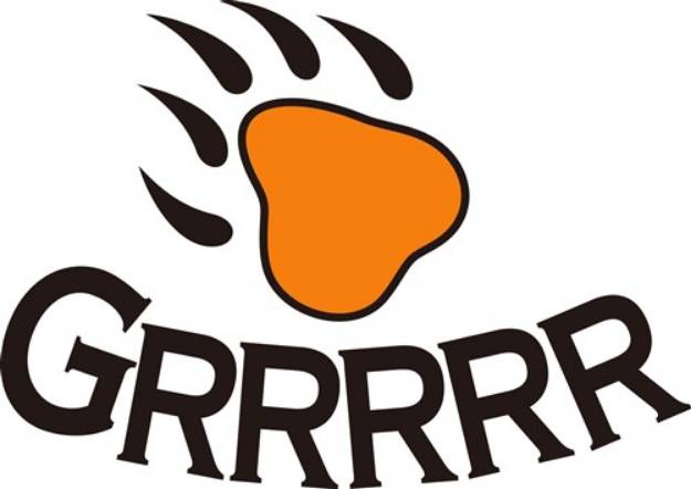 Picture of GRRRRR SVG File