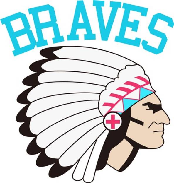 Picture of Braves SVG File