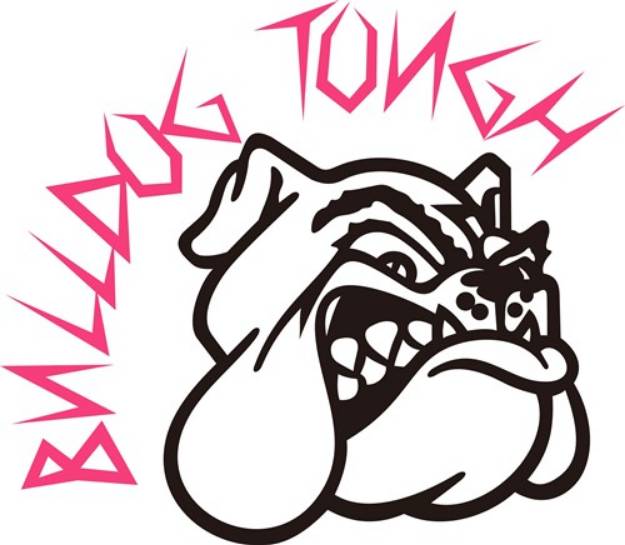 Picture of Bulldog Tough SVG File