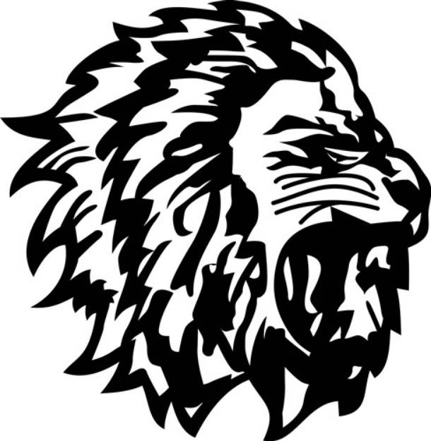 Picture of Lion SVG File