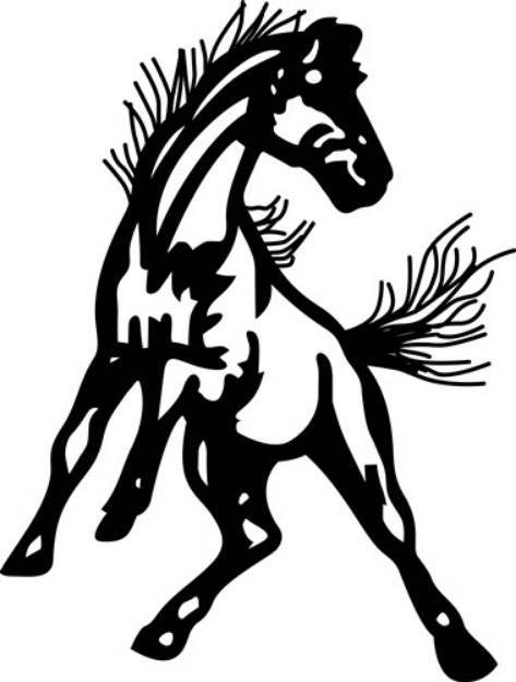Picture of Mustangs SVG File