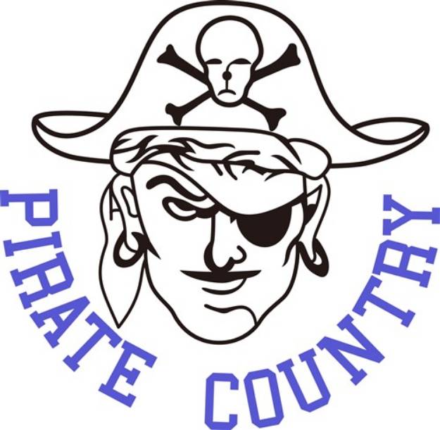 Picture of Pirate Country SVG File