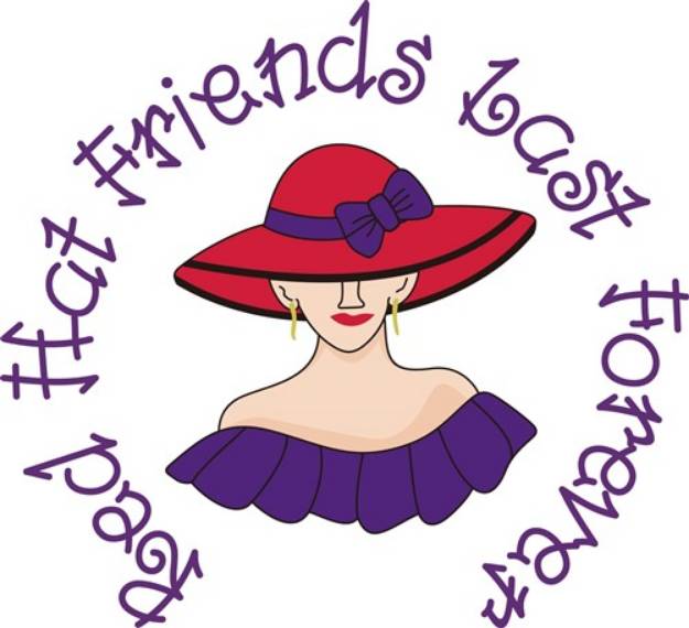 Picture of Red Hat Friends SVG File