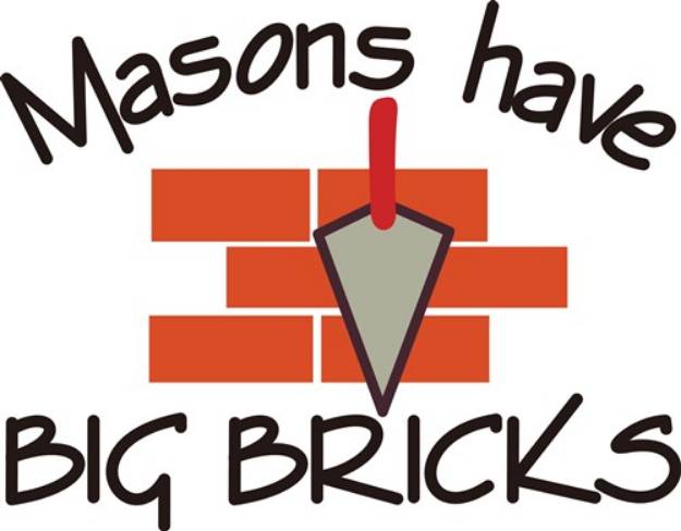 Picture of Big Bricks SVG File