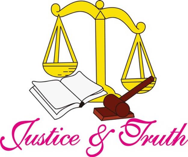 Picture of Justice & Truth SVG File