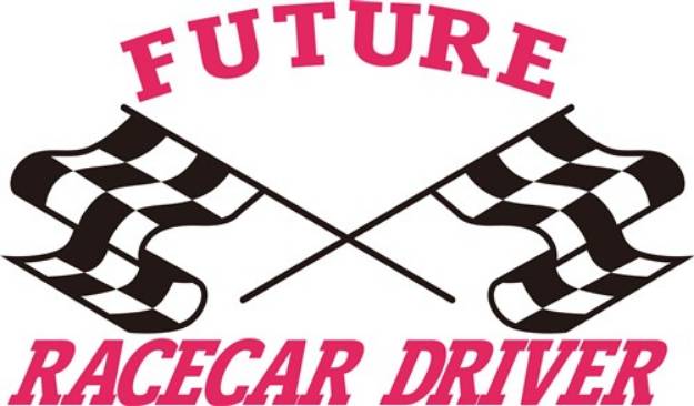 Picture of Future Racecar Driver SVG File