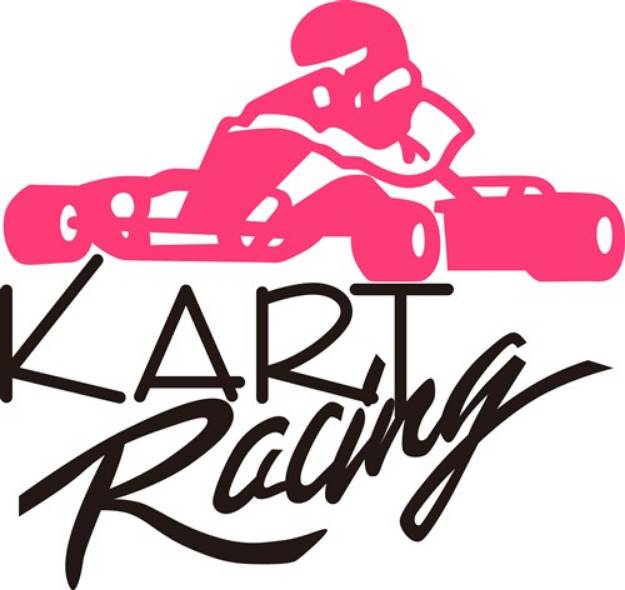 Picture of Kart Racing SVG File