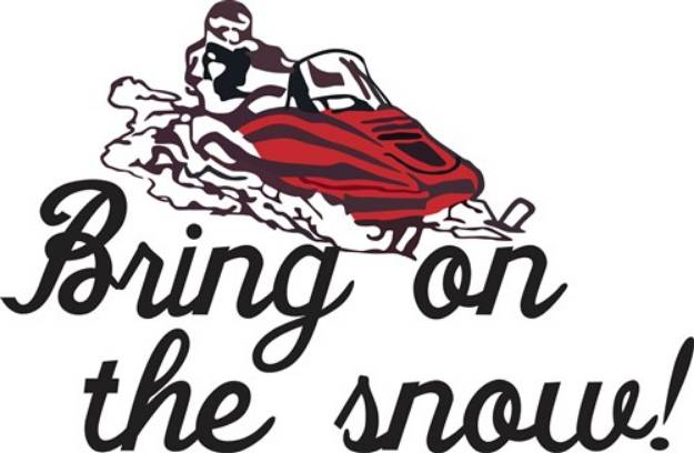 Picture of Bring on the Snow SVG File