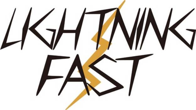 Picture of Lightning Fast SVG File