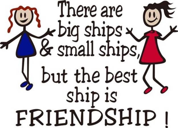 Picture of Friendship SVG File