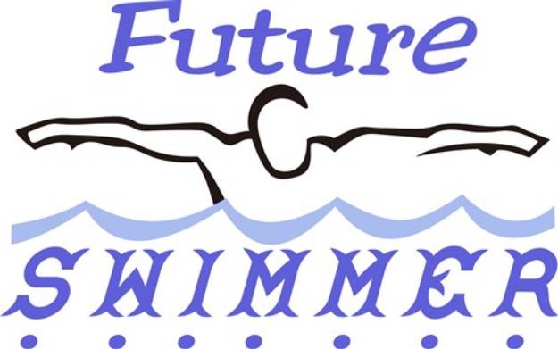 Picture of Future Swimmer SVG File