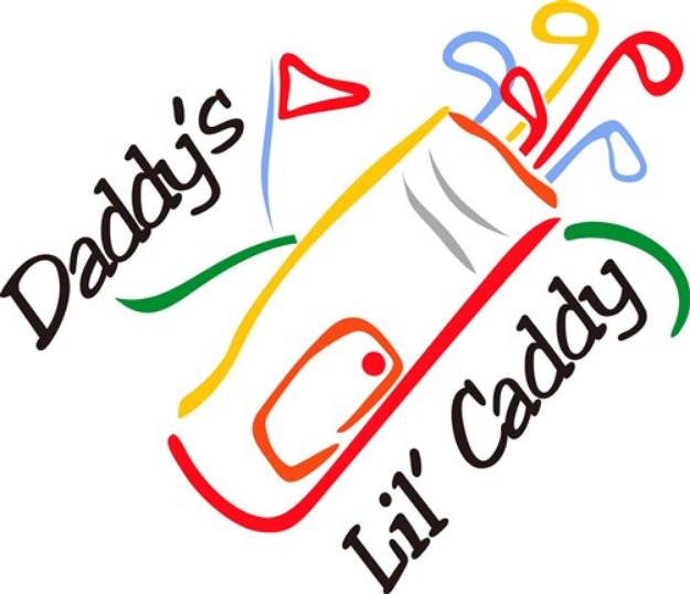 Picture of Daddys Lil Caddy SVG File