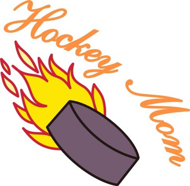 Picture of Hockey Mom SVG File