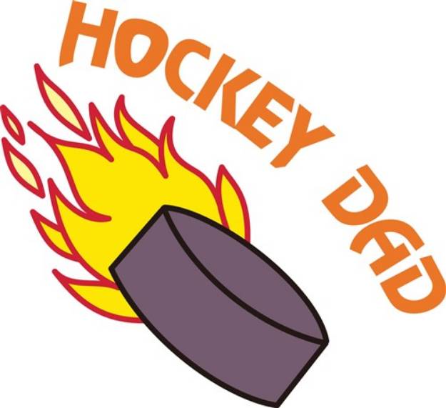 Picture of Hockey Dad SVG File