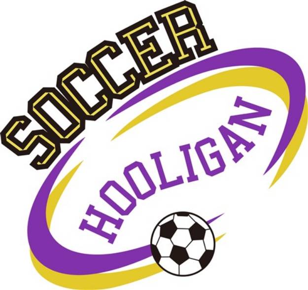 Picture of Soccer Hooligan SVG File