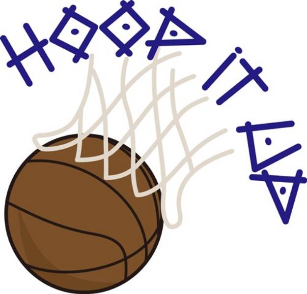 Picture of Hoop It Up SVG File