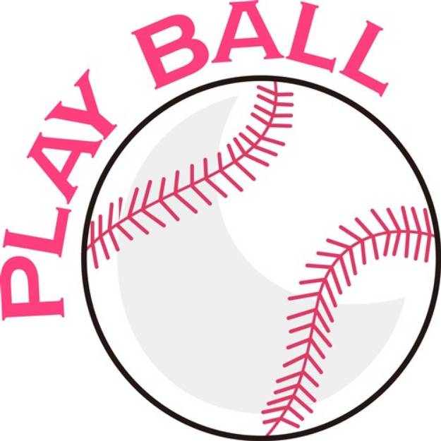 Picture of Play Ball SVG File