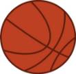 Picture of Applique Basketball SVG File