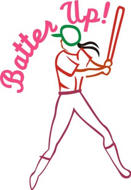 Picture of Batter Up SVG File