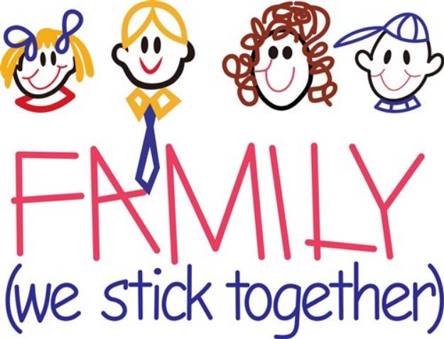 Picture of We Stick Together SVG File