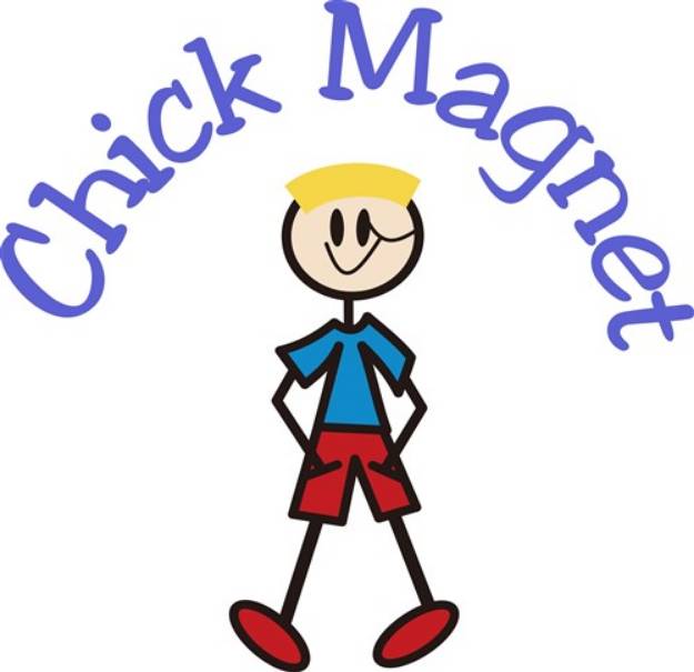 Picture of Chick Magnet SVG File