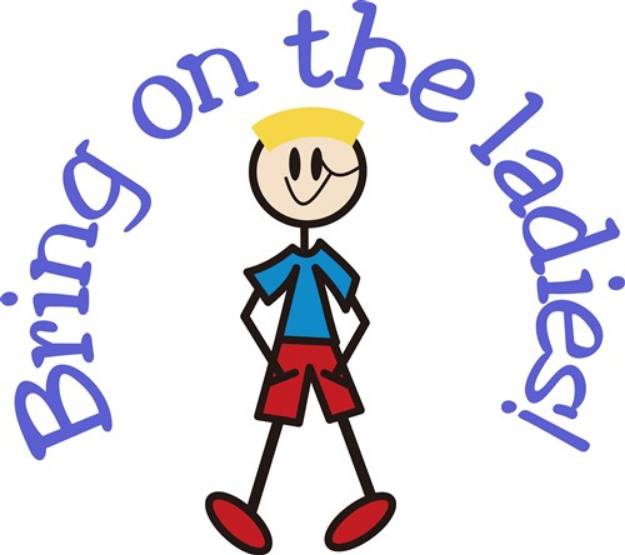 Picture of Bring on the Ladies! SVG File