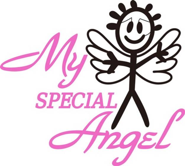 Picture of My Special Angel SVG File