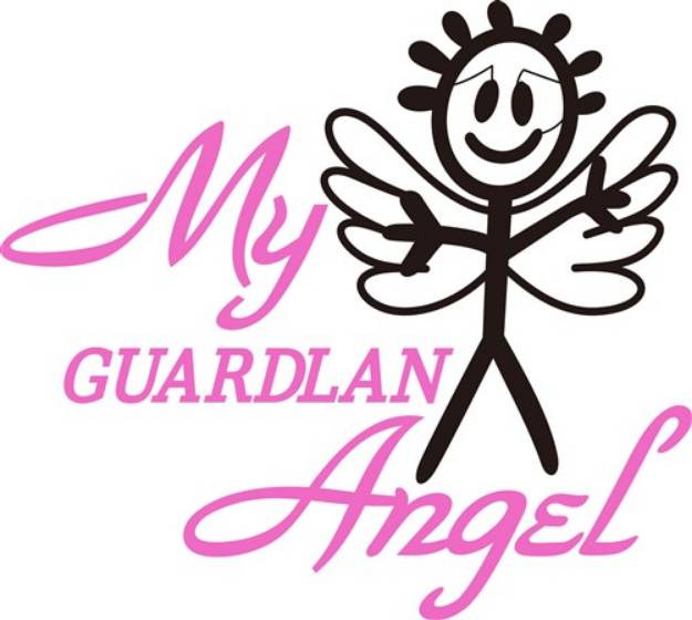 Picture of Guardian Angel SVG File