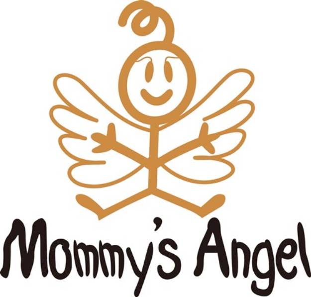 Picture of Mommys Angel SVG File