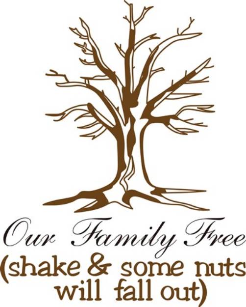 Picture of Our Family Tree SVG File