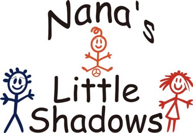 Picture of Nanas Little Shadows SVG File