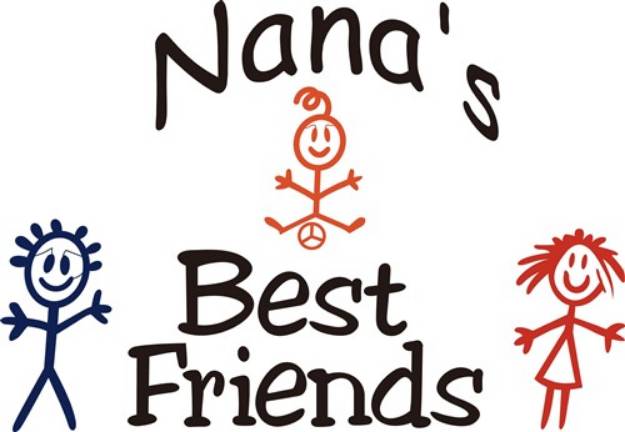 Picture of Nanas Best Friends SVG File