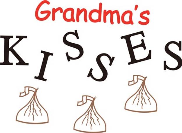 Picture of Grandmas kisses SVG File