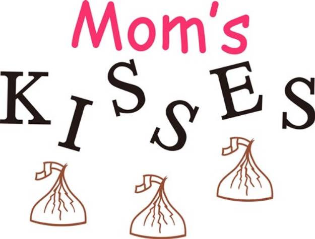 Picture of Moms kisses SVG File