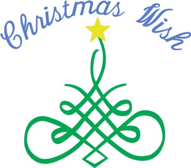 Picture of Christmas Wish SVG File