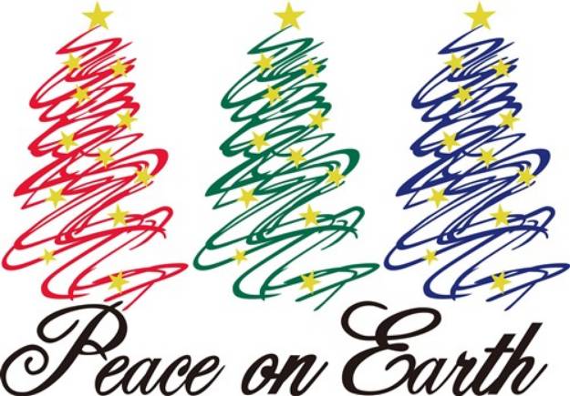 Picture of Peace on Earth SVG File