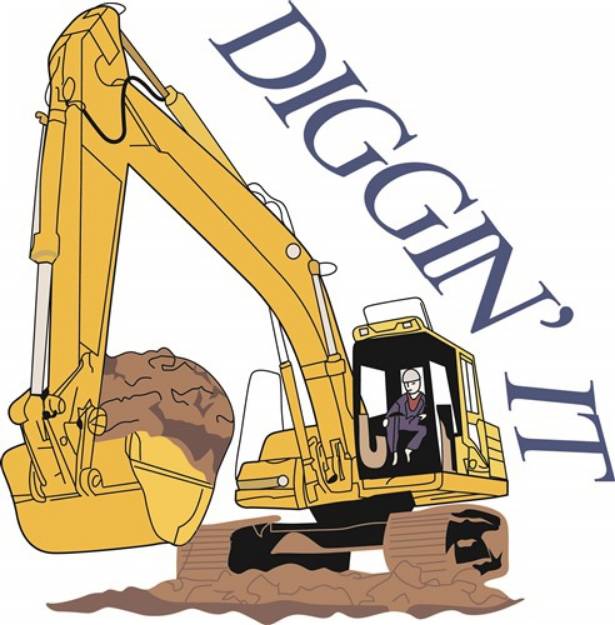 Picture of Diggin It SVG File