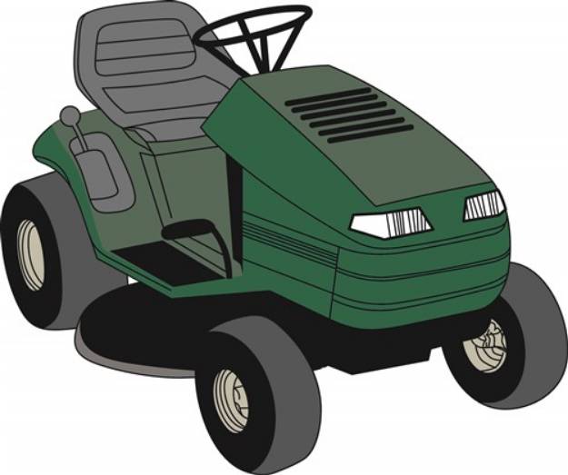 Picture of Lawnmower SVG File