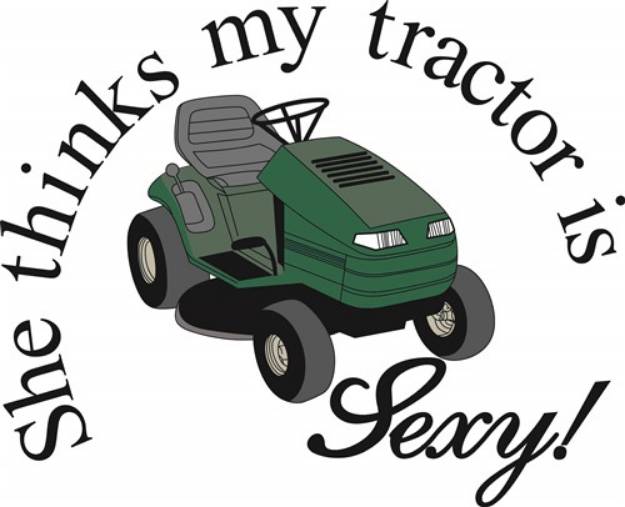 Picture of My Tractors Sexy SVG File