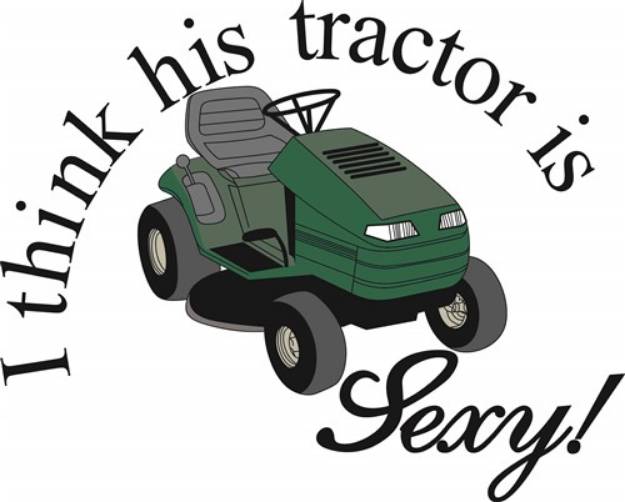 Picture of His Tractors Sexy SVG File