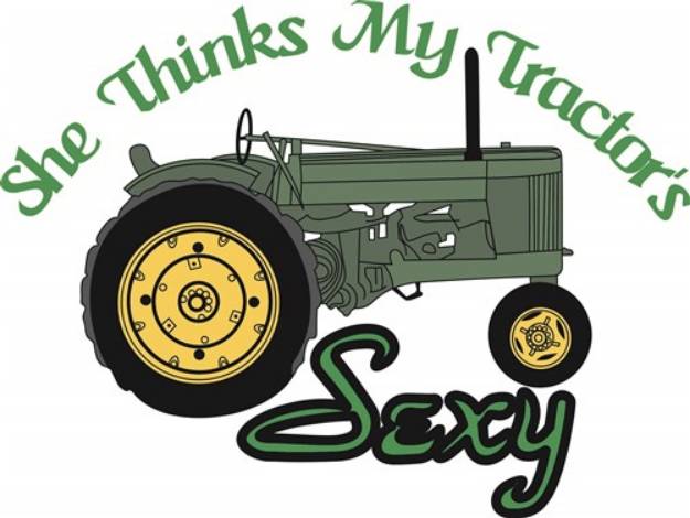 Picture of  Tractors Sexy SVG File