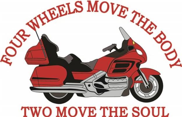 Picture of Two Wheels SVG File