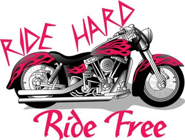 Picture of Ride Hard SVG File