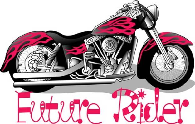 Picture of Future Rider SVG File