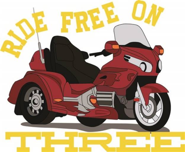 Picture of Ride Free SVG File